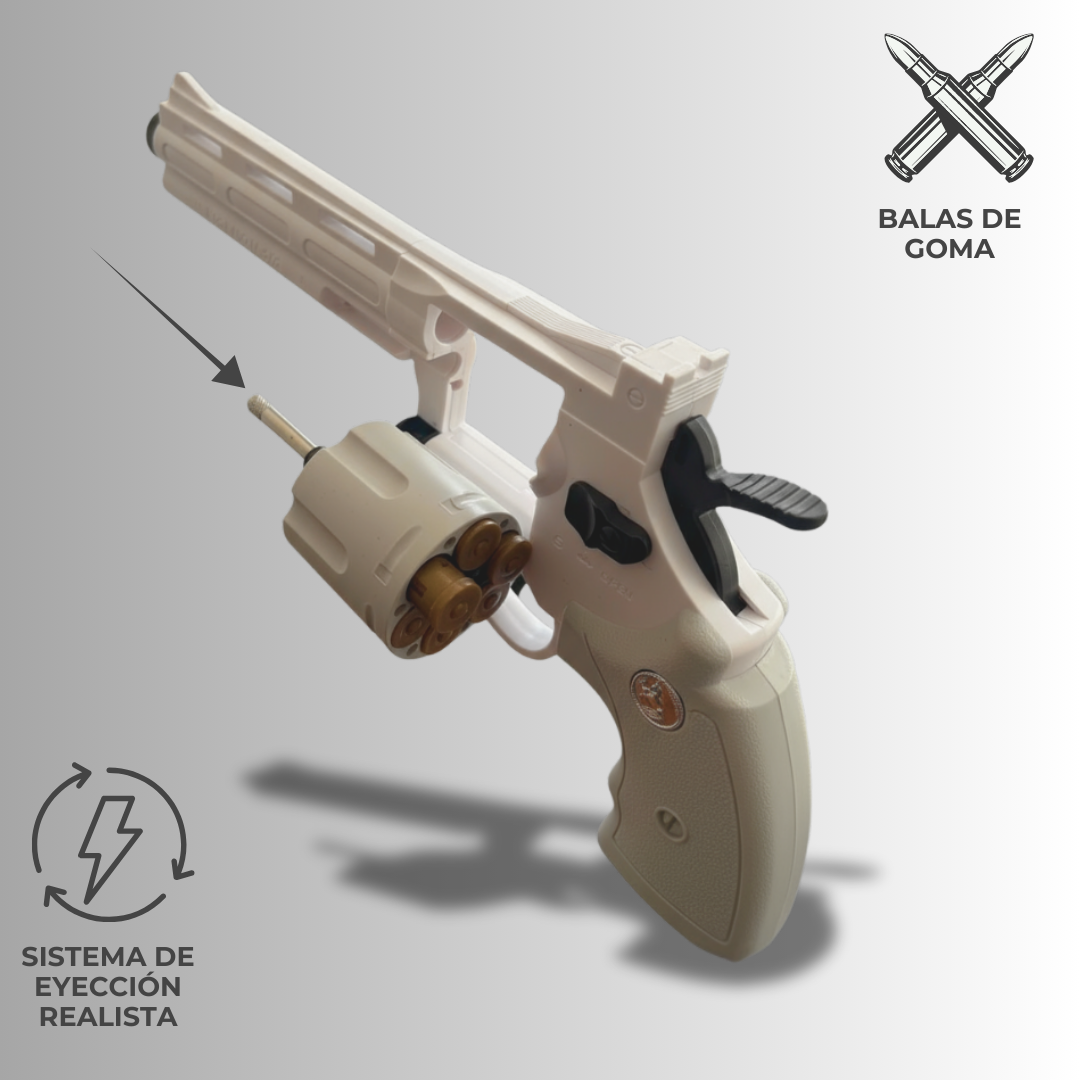 SixBlast™ | Revólver de juguete que se siente real en cada disparo.